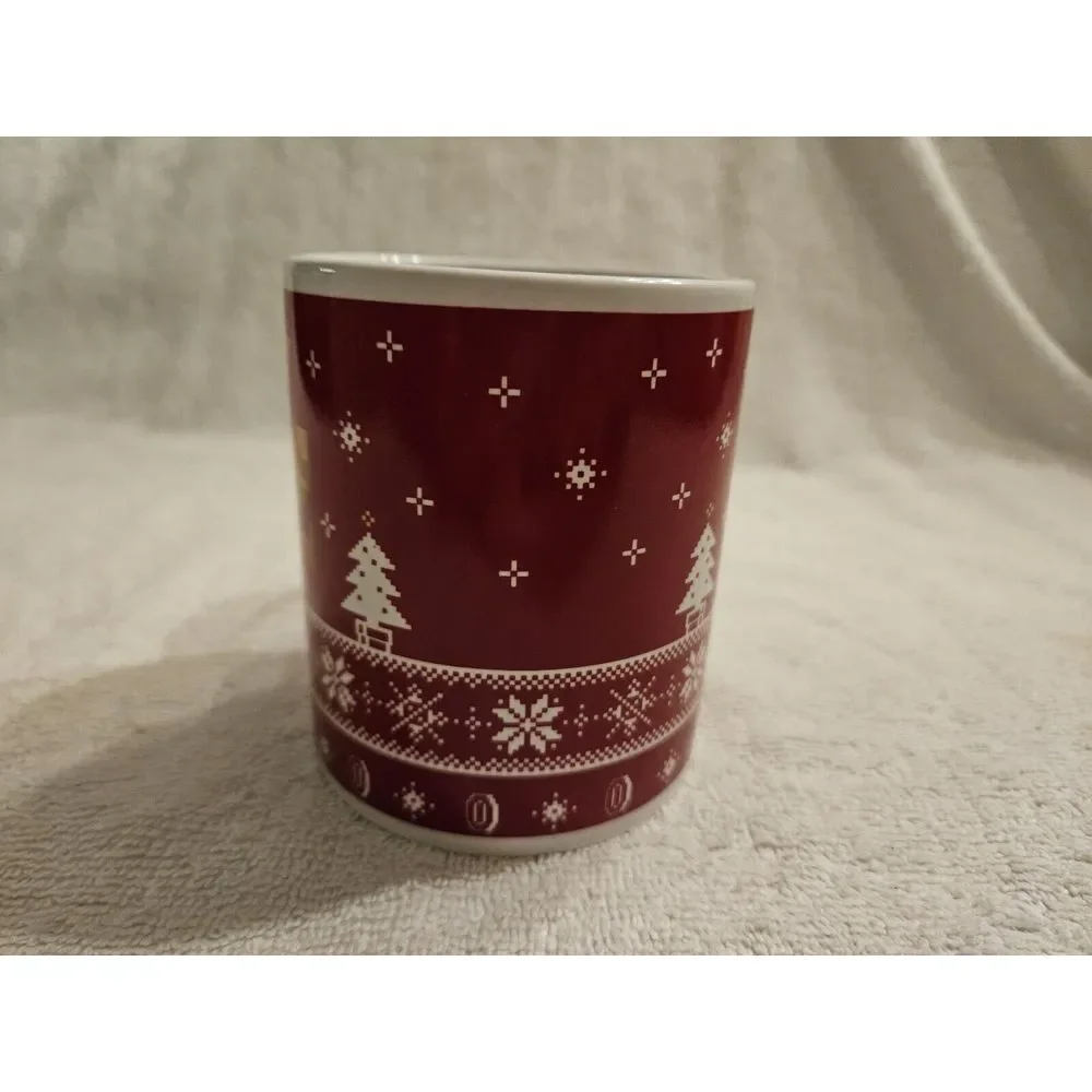Super Mario Brothers Retro 8-Bit‎ Christmas Mug Gamestop Exclusive